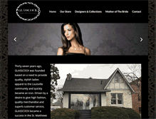 Tablet Screenshot of glasscockboutique.com